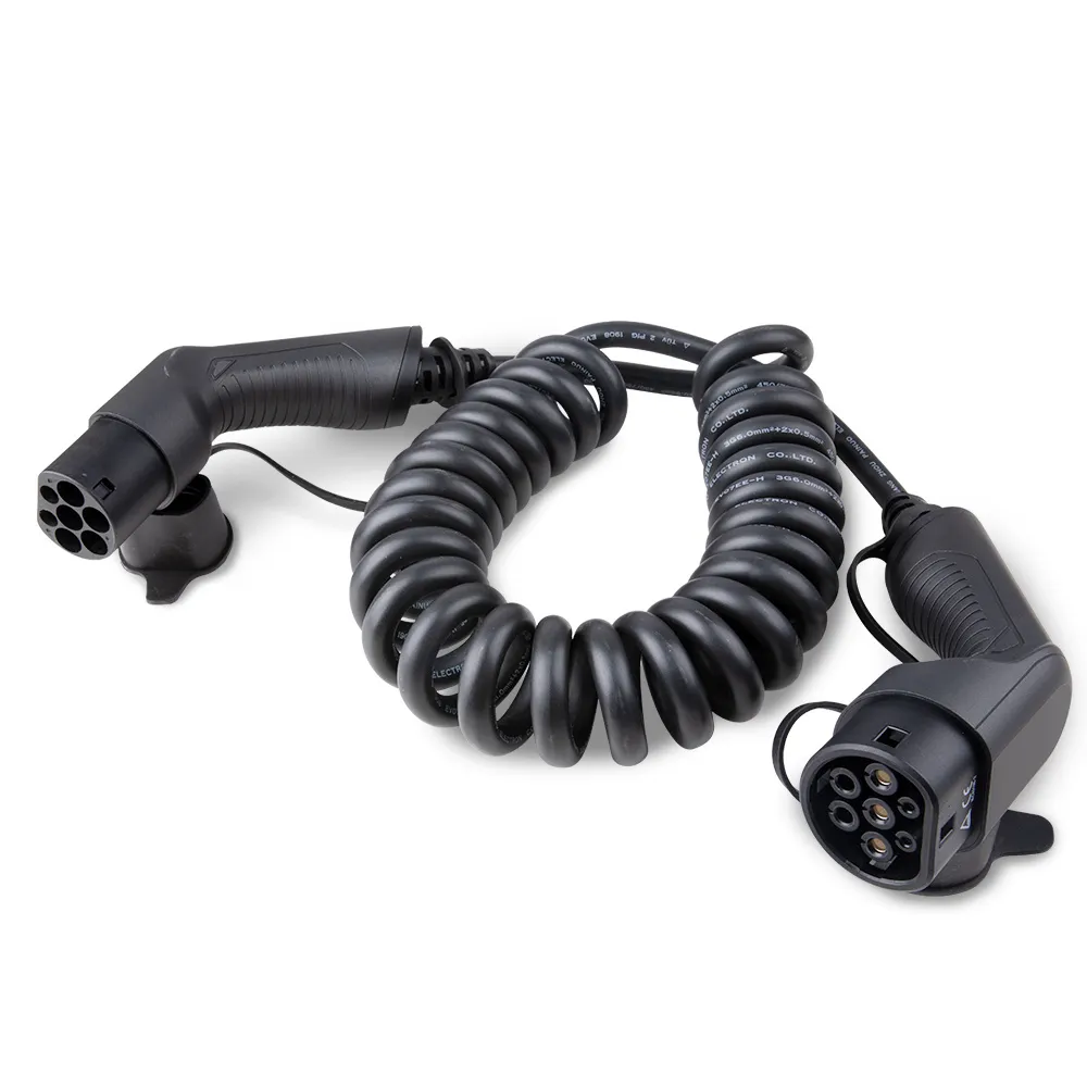 Produktansicht Loady Spiralkabel schwarz 5m