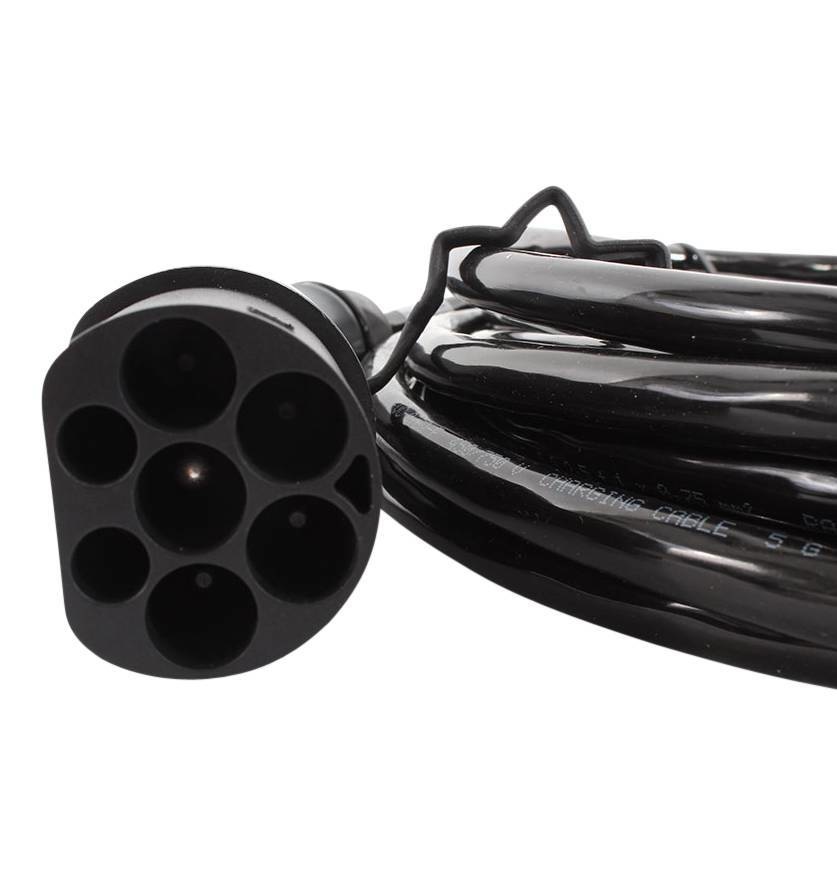 Vorderansicht Ratio 10m Ladekabel schwarz