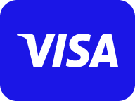 Offizielles Visa Logo für Kreditkartenzahlung
