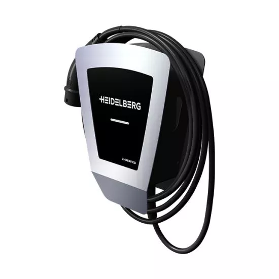 Detailansicht Heidelberg Wallbox schwarz