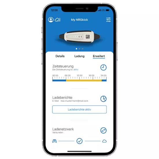 Status Anzeige NRGkick Fix Select 11kW