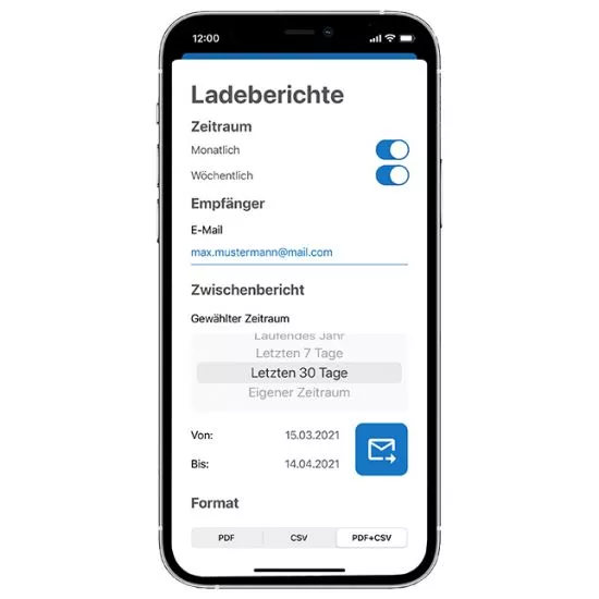 Vorderansicht NRGkick Fix Select schwarz