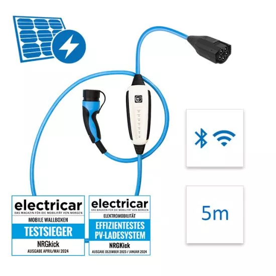 NRGkick mobile Ladestation für PV-Überschuss