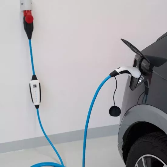 Nahaufnahme 7,5m Kabel der NRGkick light