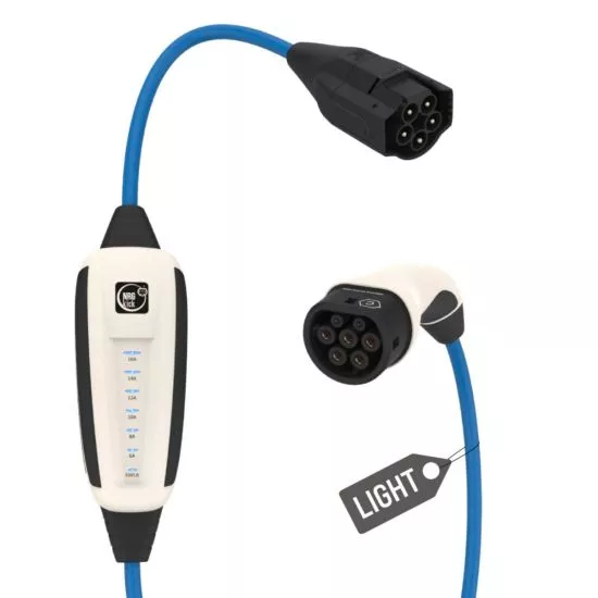 Produktansicht 5m NRGkick light mobile Wallbox