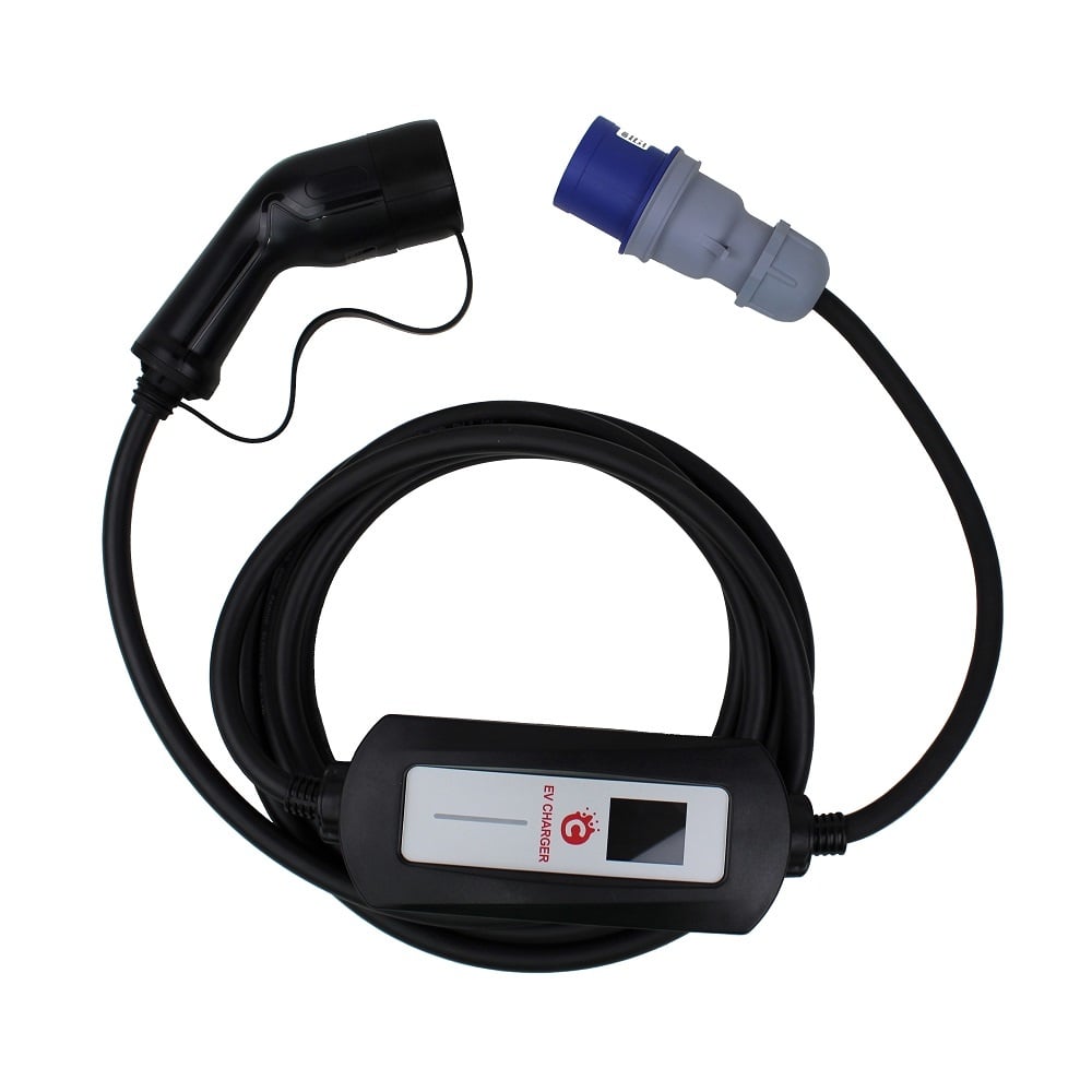 LDY Loady einstellbare Mobile Ladestation - Typ 2 - CEE - 7.4 kW -10-32A - Produktfoto