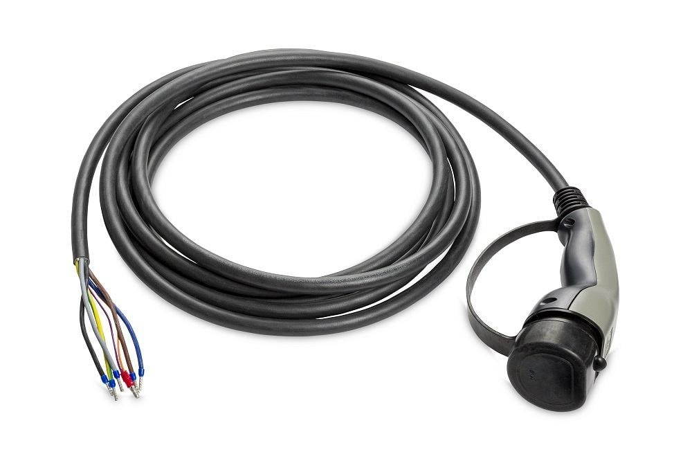 Ratio Electric Ratio E-line EVLadekabel Typ 2 offener Ende - 22 kW | 3-Phasen 32A - Produktfoto