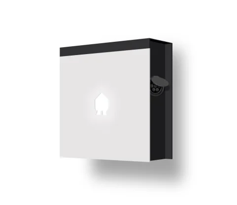 Smappee EV Wall - Typ 2 - Steckdose - 3-Phasen - 32A - Typ 2 - Wallbox - Produktfoto